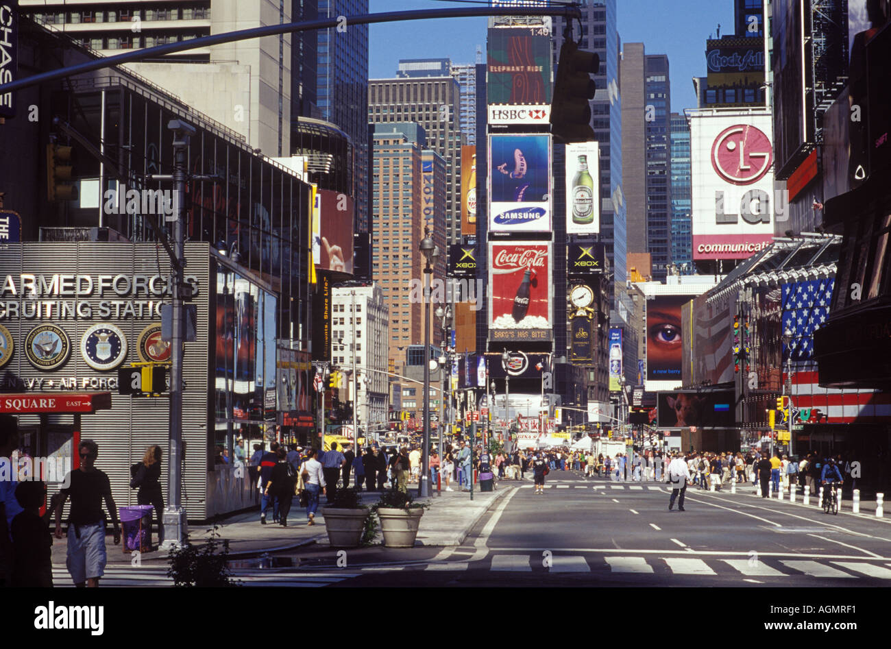 Times Square in New York City Stock Photo Alamy