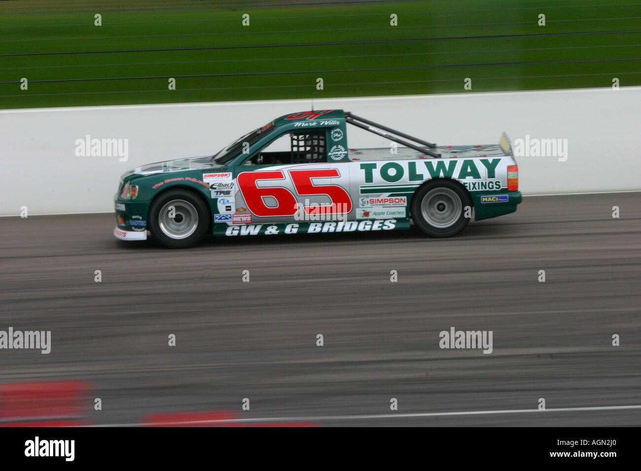 Racing pick up trucks Stock Photo - Alamy