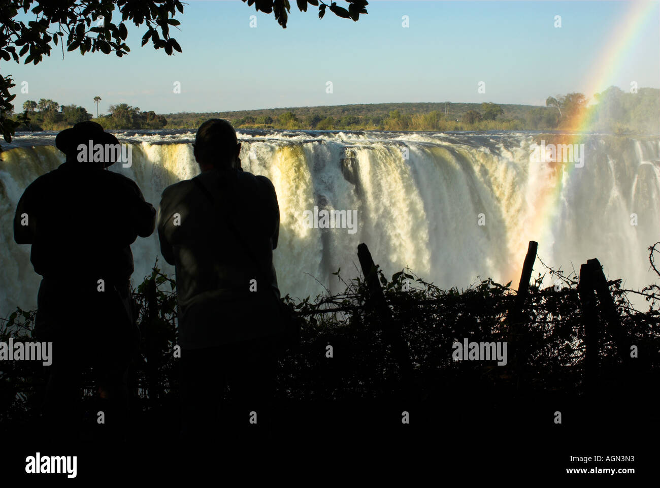 Victoria Falls, Zimbabwe. Stock Photo