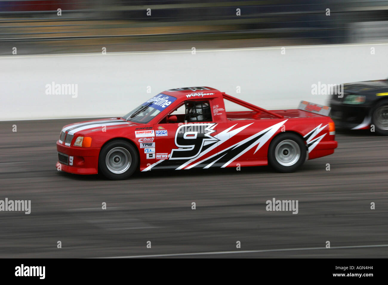 Racing pick up trucks Stock Photo - Alamy
