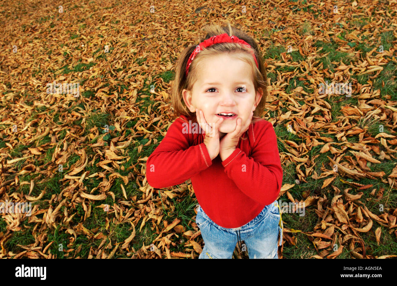 little girl looking at camera Stock Photo - Alamy