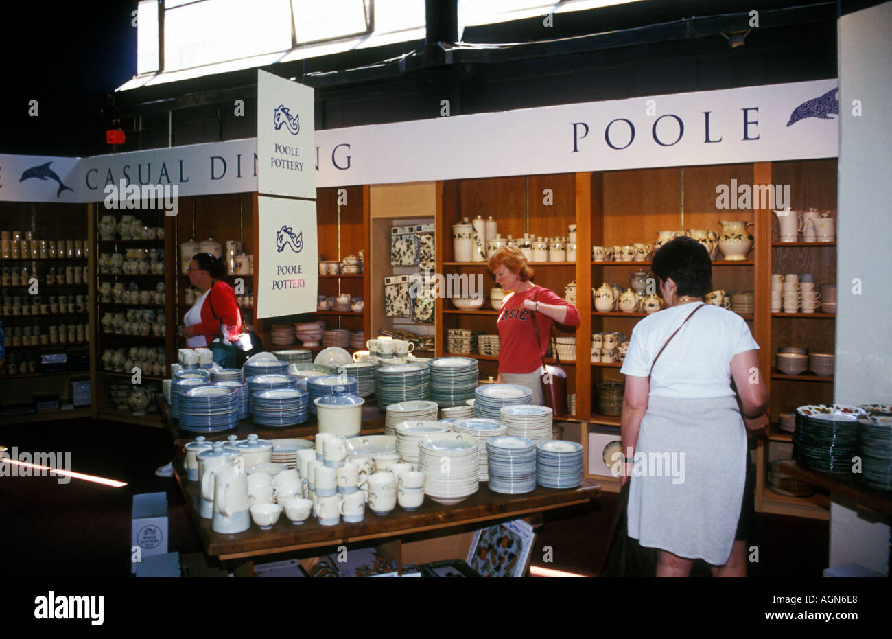 Poole Pottery factory in Dorset England Stock Photo Alamy