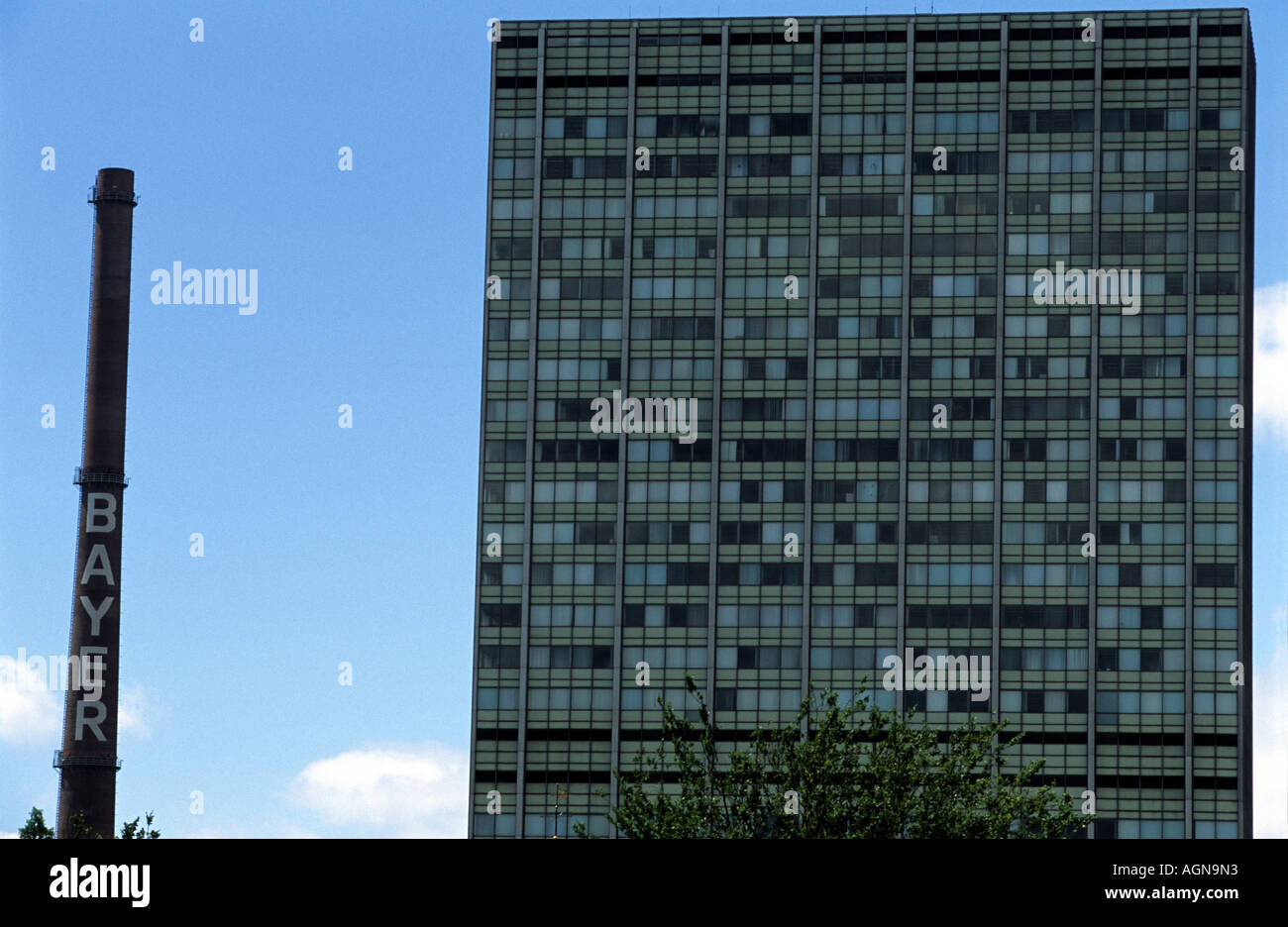 Administrative offices of Bayer pharmaceuticals company,Leverkusen, North RhineWestphalia