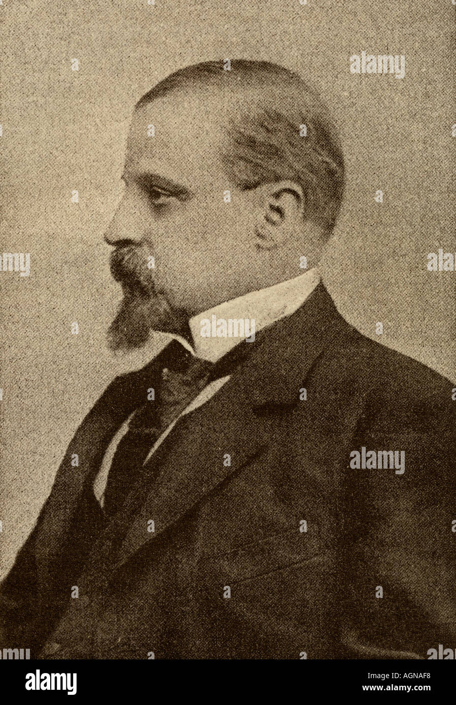 Henryk Sienkiewicz, 1846 -1916.  Polish novelist Winner of 1905 Nobel for Literature Stock Photo