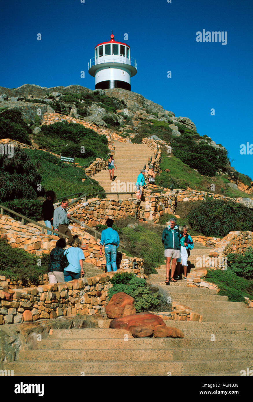 Lighthouse at Cape Horn South Africa the most southern point of Africa  Stock Photo - Alamy