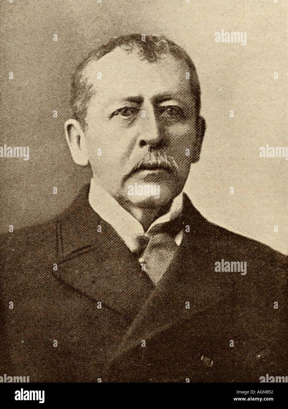 Thomas Bailey Aldrich, 1836 - 1907.  American writer, poet, critic, and editor. Stock Photo