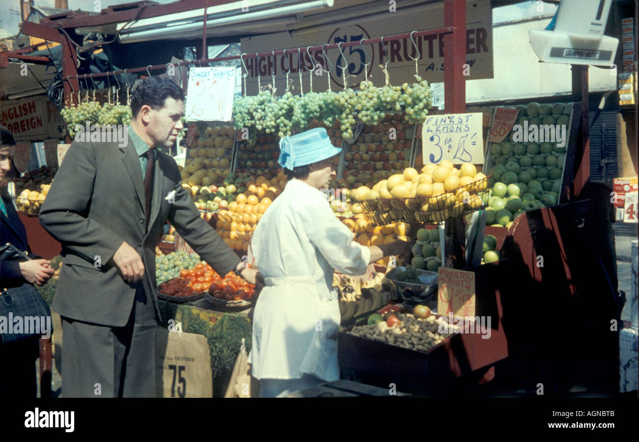 Shepherd's Bush Market in the 70's Stock Photo Alamy