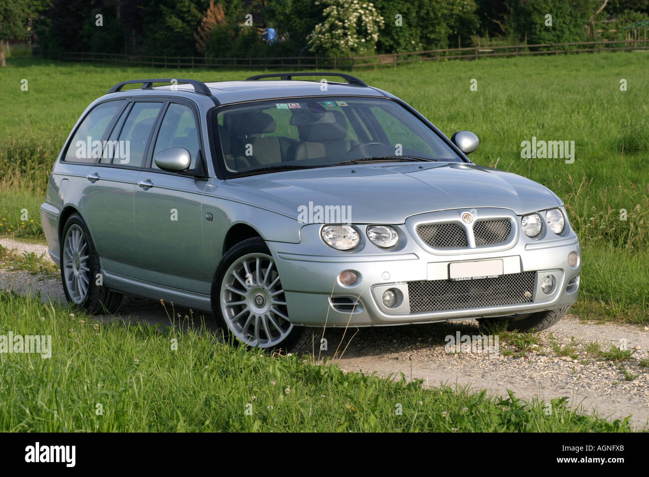 One of the last models by MG, the ZT-T series. Stock Photo