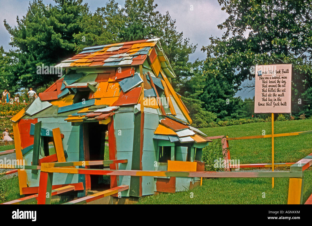 'The House that Jack Built' at 'Storytown USA' early American theme