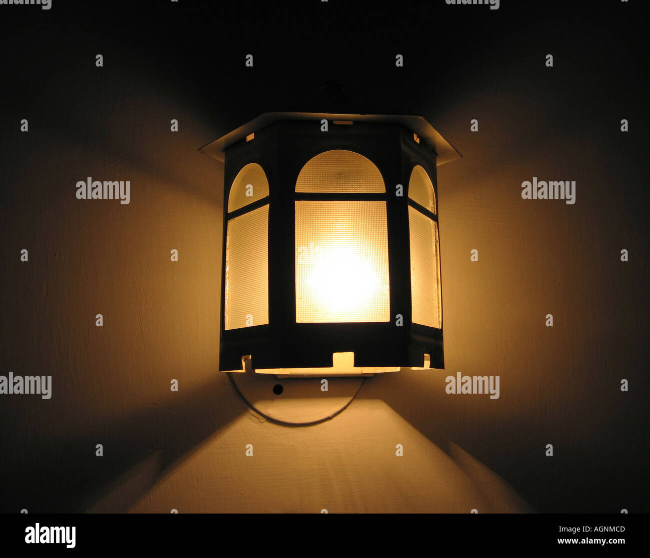 Electric lamp post Stock Photo Alamy