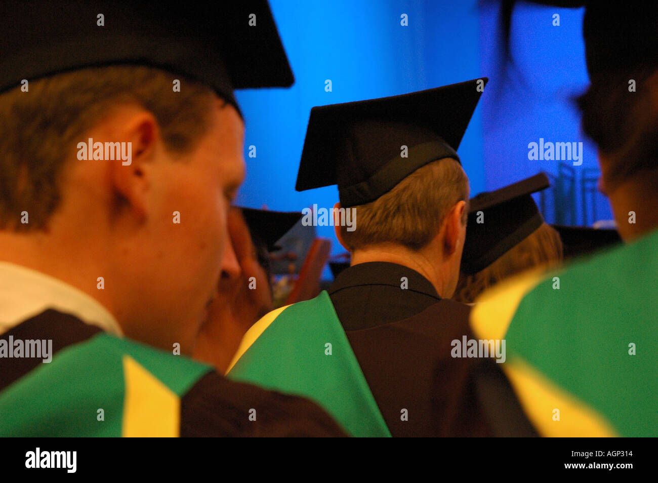 Graduation ceremony in England, UK Stock Photo