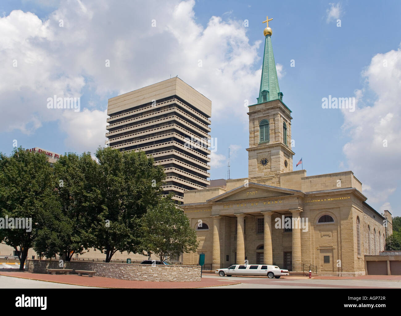 Old Cathedral in St Louis, MO Stock Photo