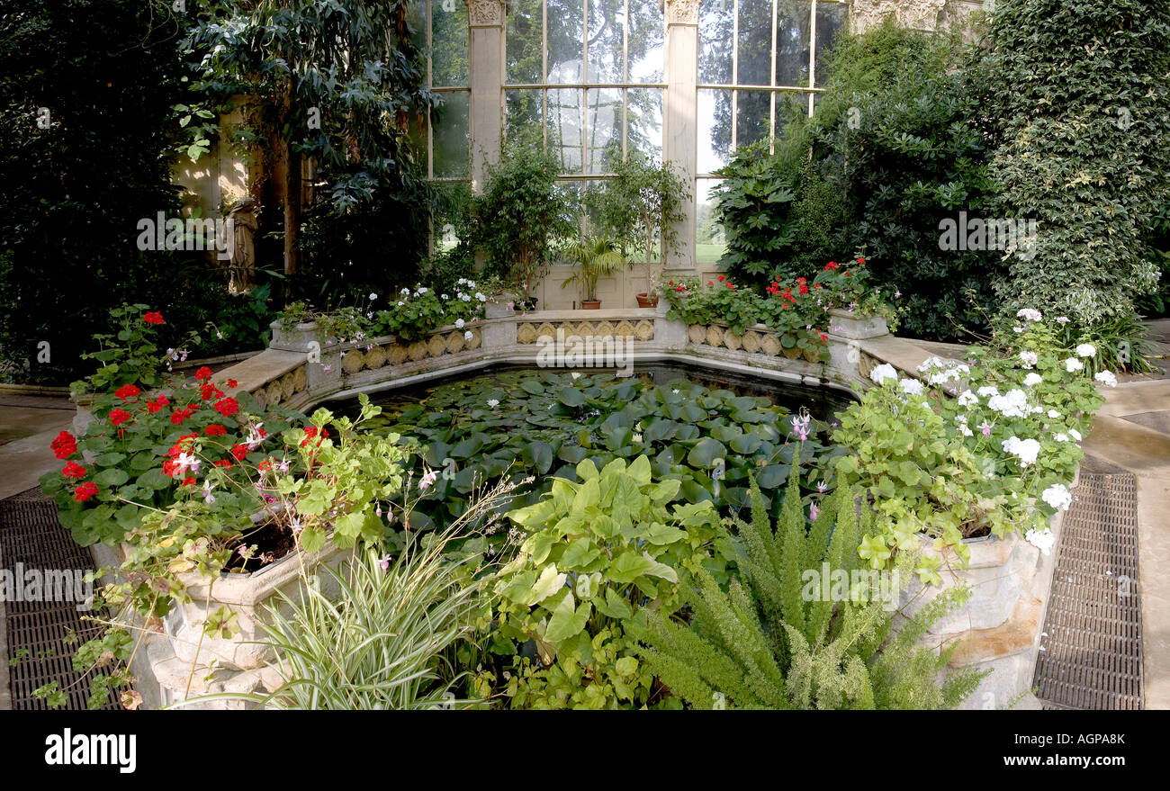 conservatory stately home castle ashby northamptonshire midlands