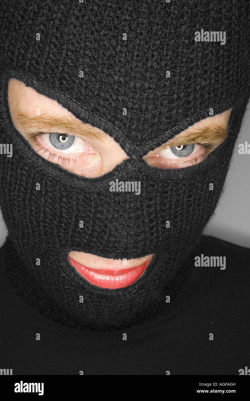 Woman Wearing Balaclava High Resolution Stock Photography and Images