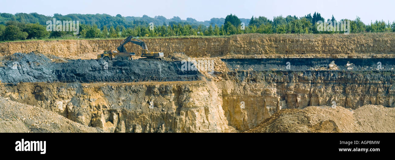 Cotswold stone quarry broadway cotswolds worcestershire england uk