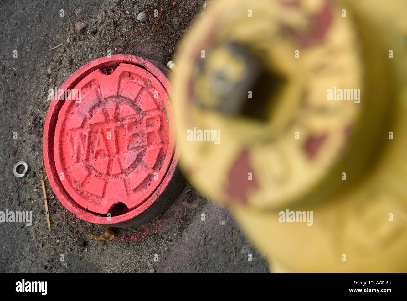 City water supply Stock Photo Alamy