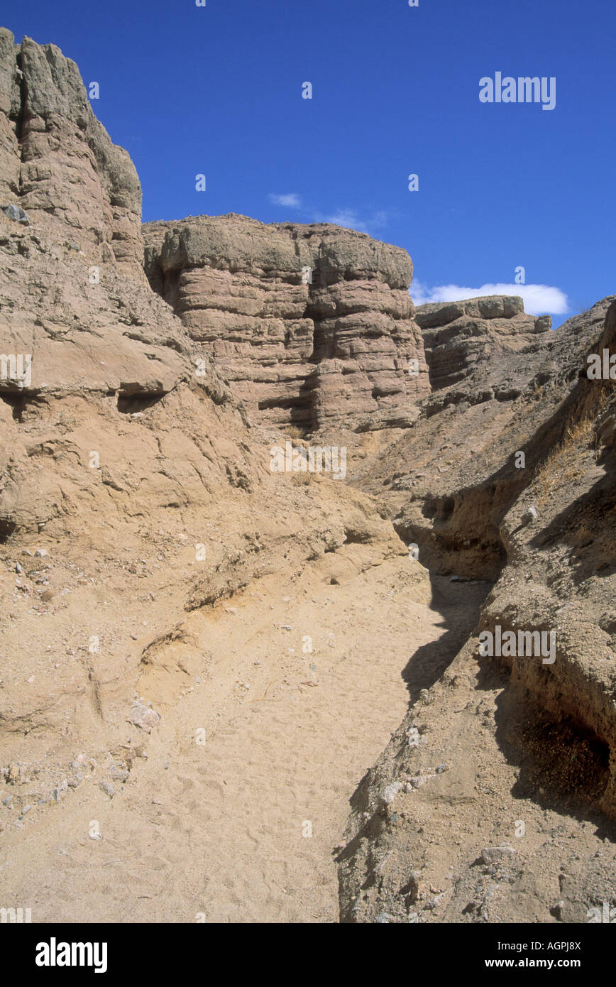 Ladder Canyon in the Mecca Hills Wilderness Area in southern California