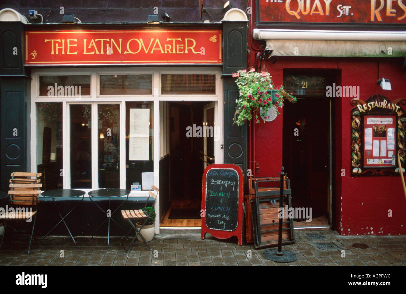 Restaurant / Galway / Cafe Stock Photo Alamy