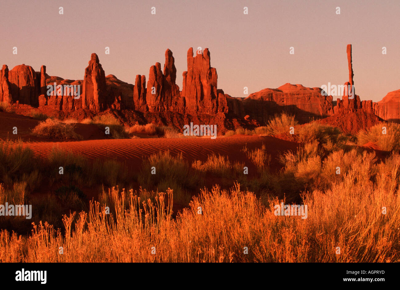Totem Pole / Monument Valley Stock Photo - Alamy
