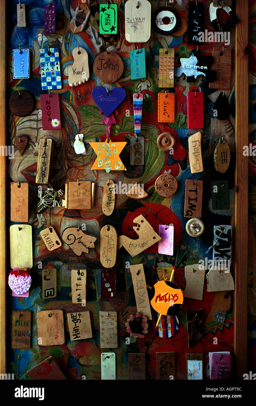 Summerhill School, Leiston, Suffolk, England. Photographed with permission for the Times Education Supplement in 2003. Stock Photo