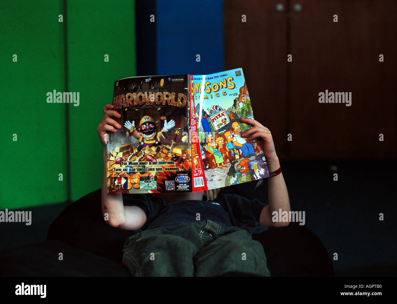 Summerhill School, Leiston, Suffolk, England. Photographed with permission for the Times Education Supplement in 2003. Stock Photo