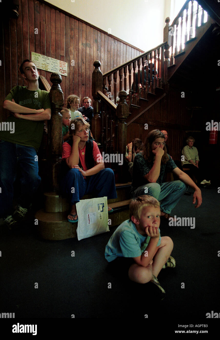 Summerhill School, Leiston, Suffolk, England. Photographed with permission for the Times Education Supplement in 2003. Stock Photo