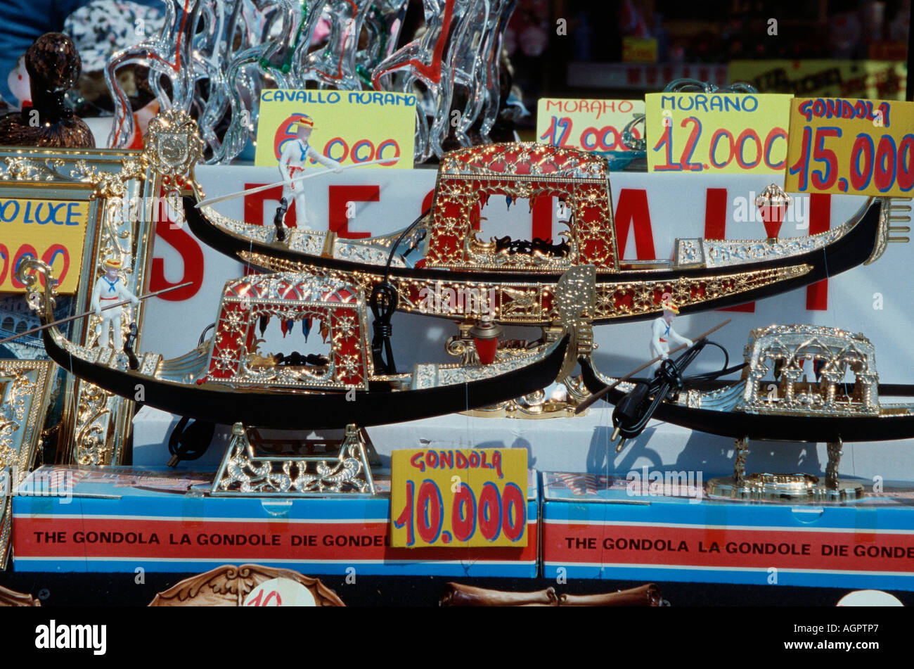 Souvenirs / Venedig / Andenken Stock Photo