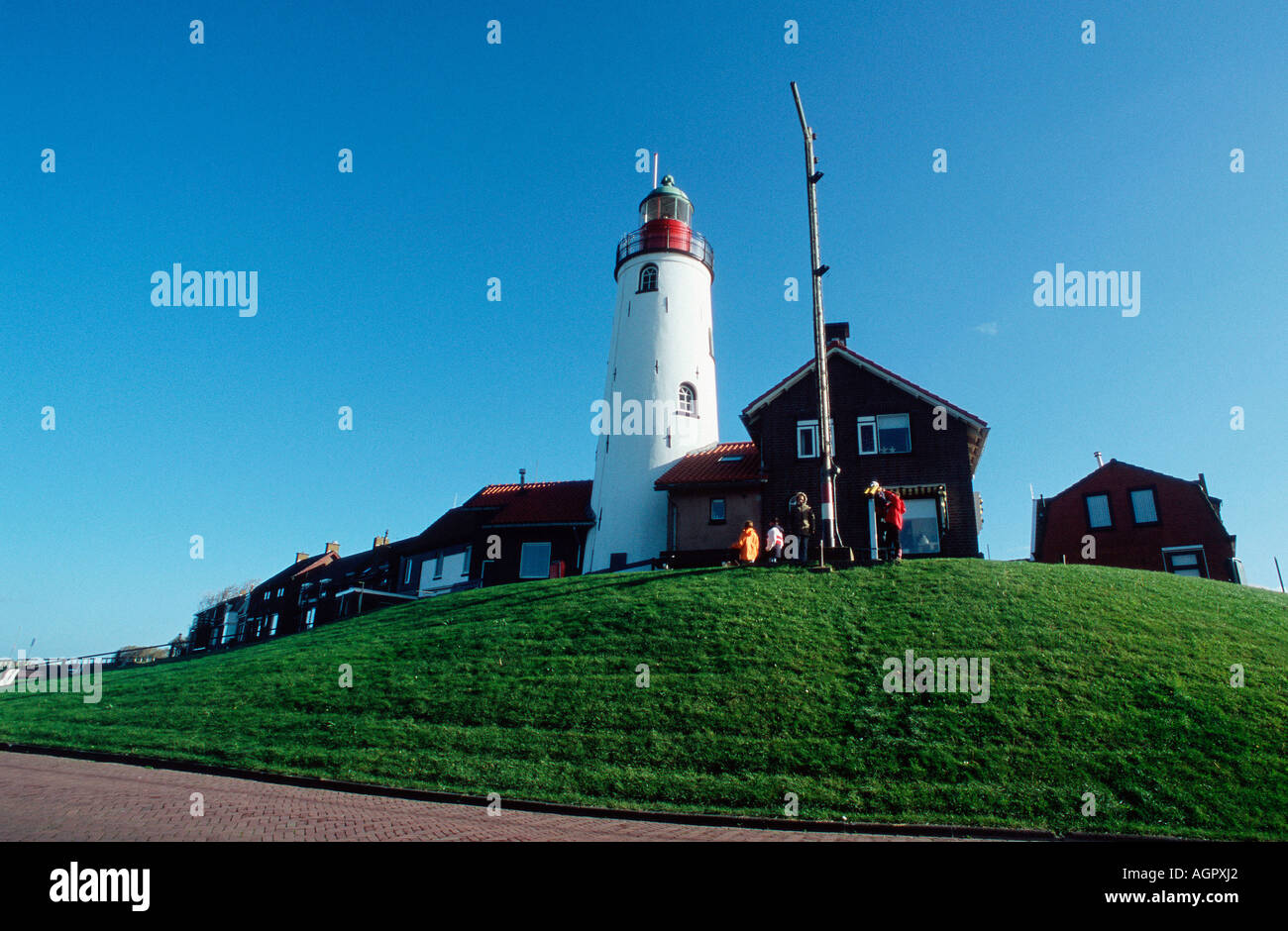 Lighthouse / Urk Stock Photo