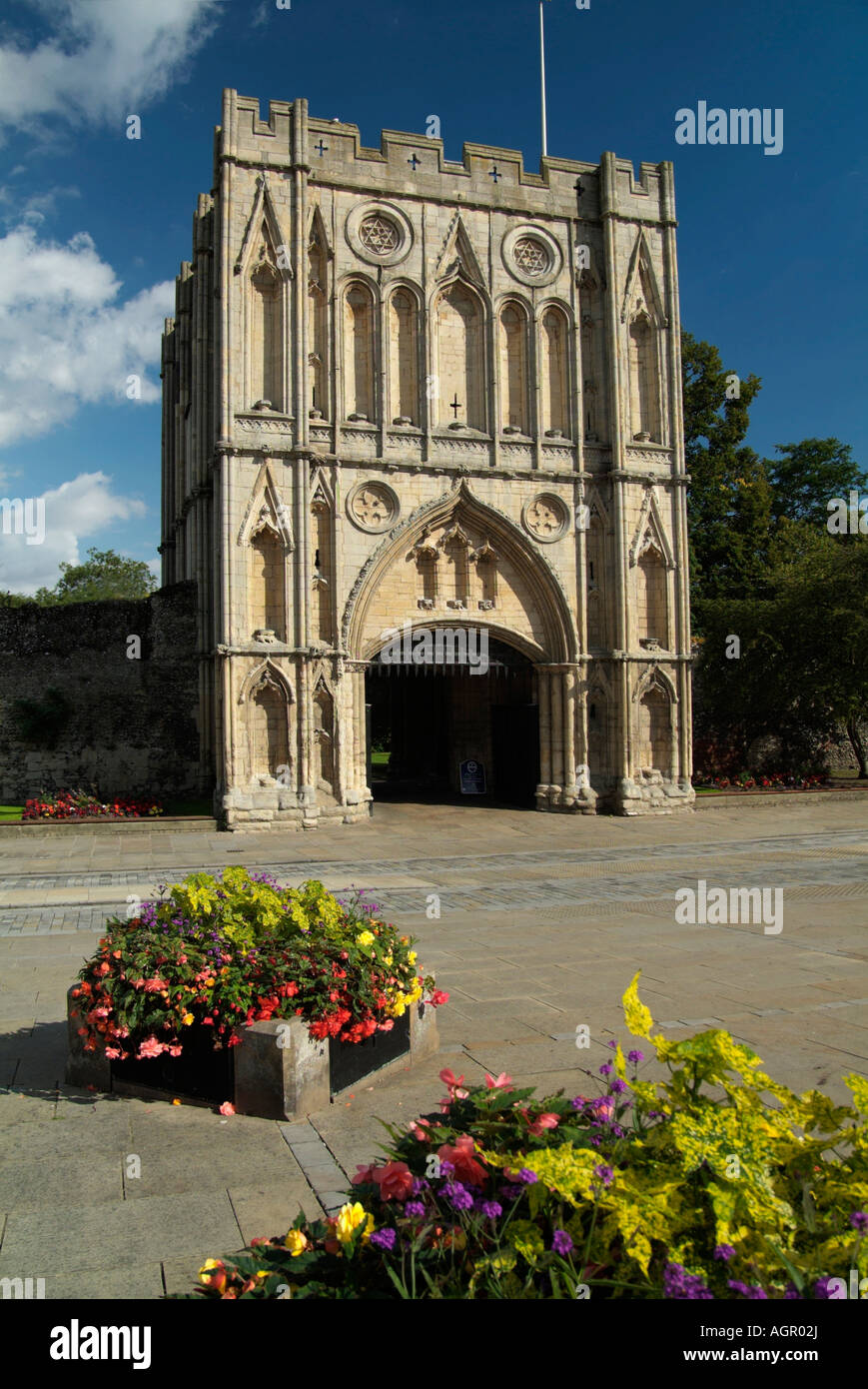 ABBEY GATEHOUSE. BURY ST EDMUNDS. SUFFOLK. ENGLAND. UK Stock Photo Alamy