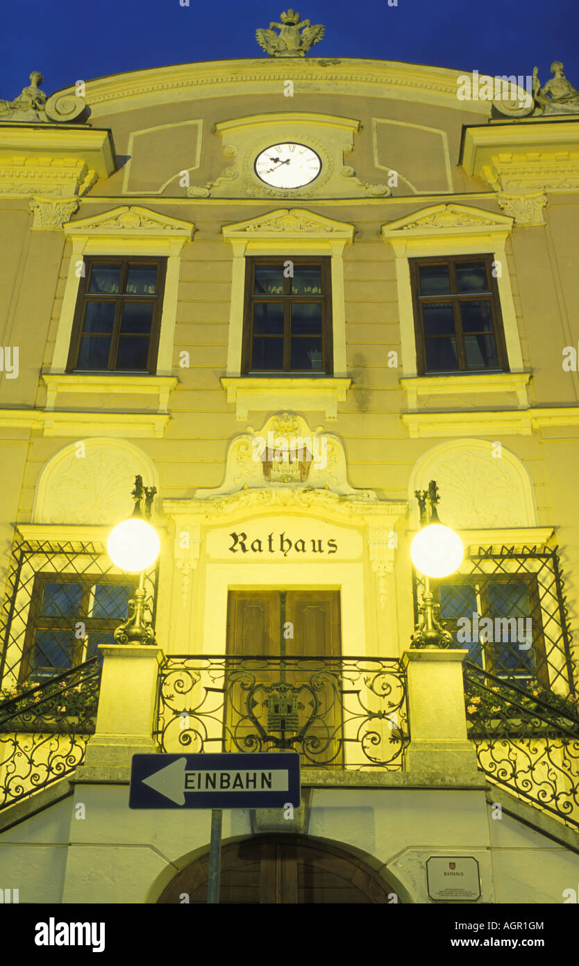 Townhall of Klosterneuburg near Vienna Austria Stock Photo Alamy