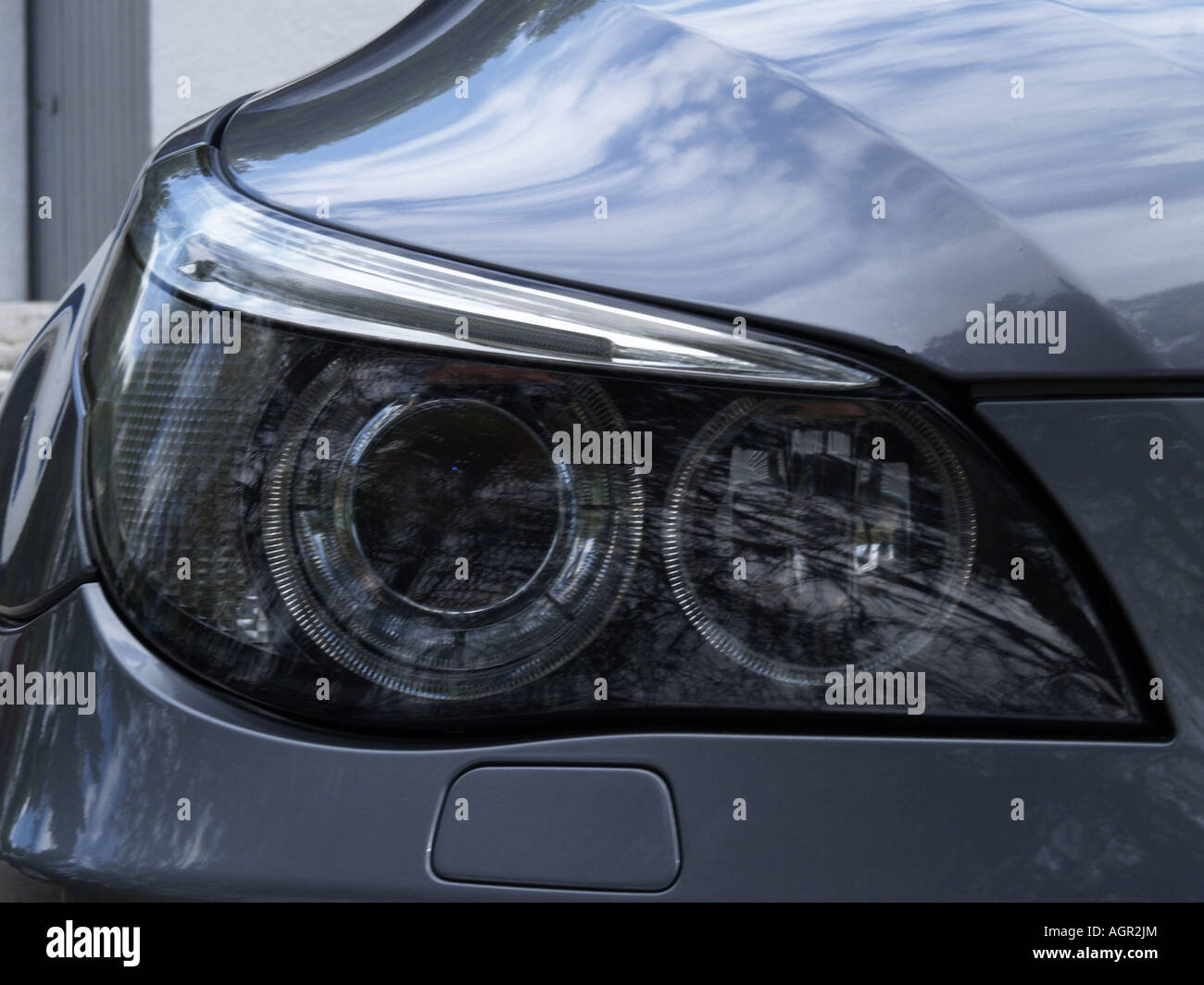 car headlights, right panel Stock Photo