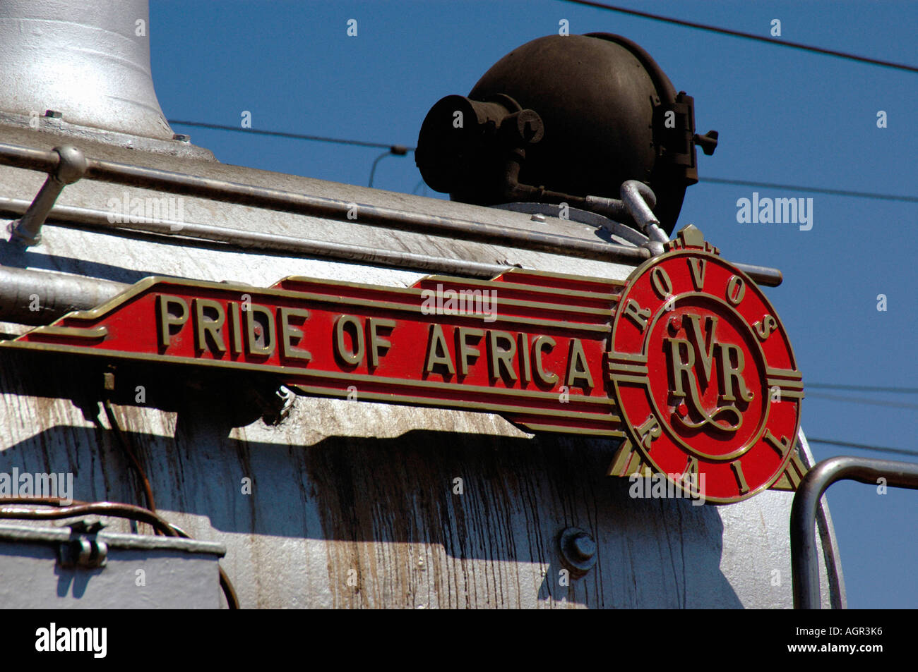 Historic train / Rovos Rail Stock Photo