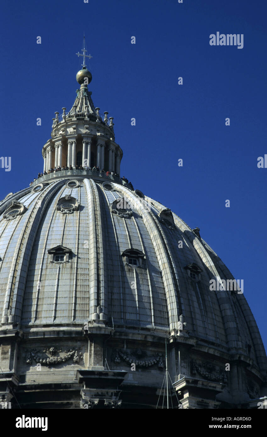 Italy Rome Vatican Saint Peter S Cathedral Dome Stock Photo - Alamy