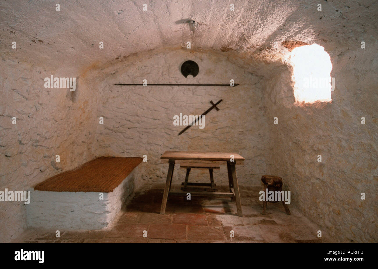 Prison cell Stock Photo