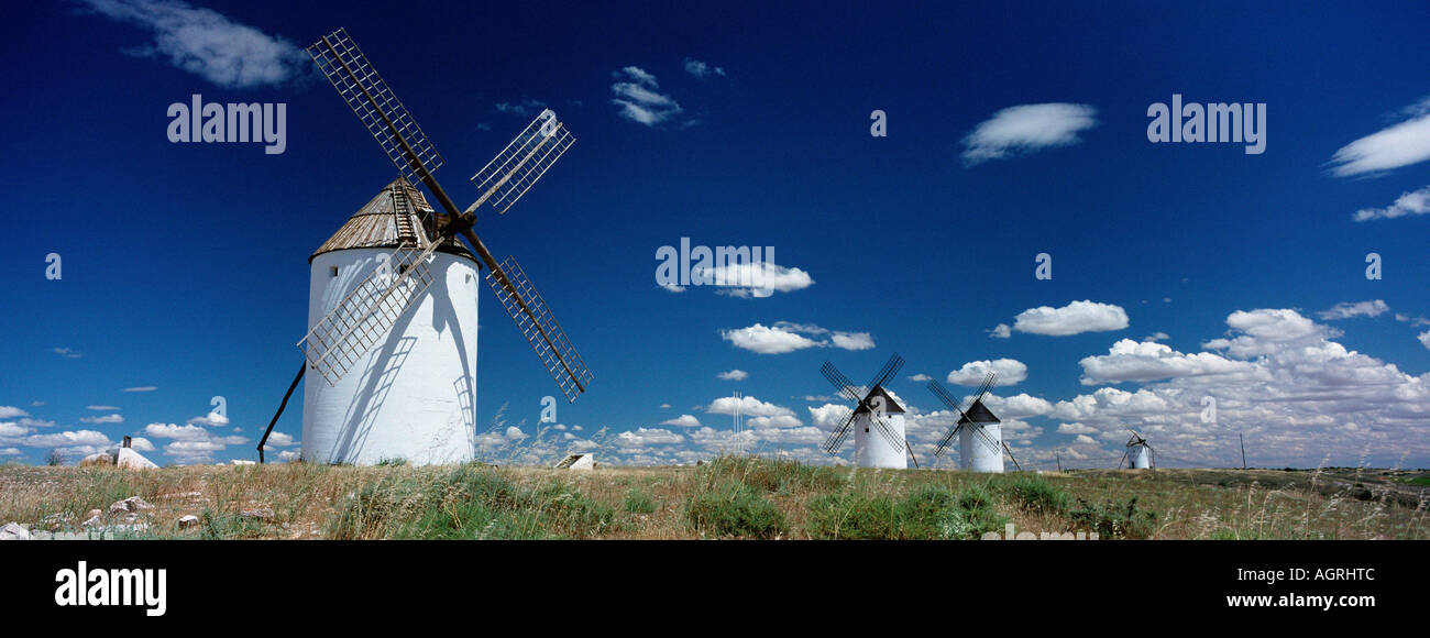 Don Quichote windmills Stock Photo - Alamy