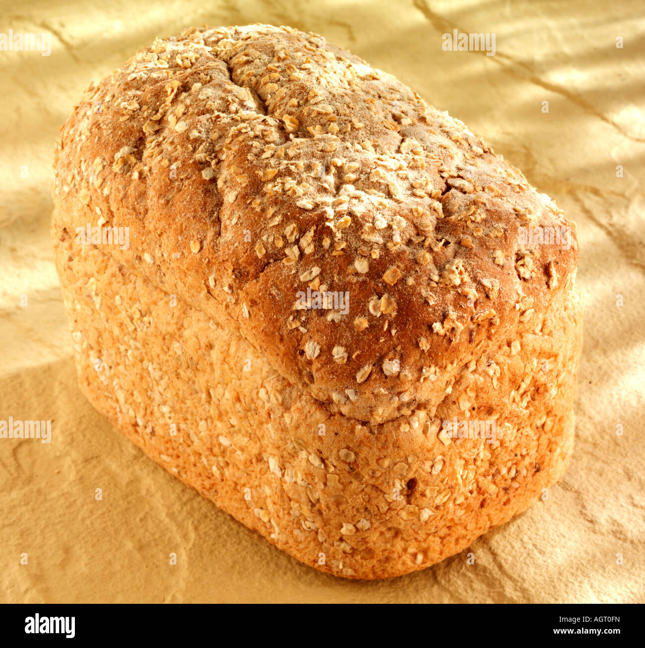 ORGANIC OAT BREAD,CUT OUT Stock Photo Alamy