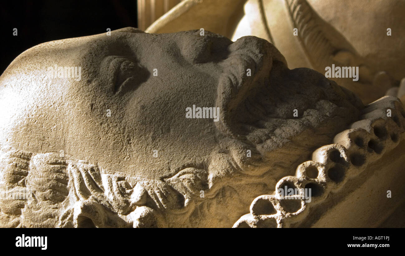 Leweston Memorial, Sherborne Abbey, Dorset, England, UK Stock Photo