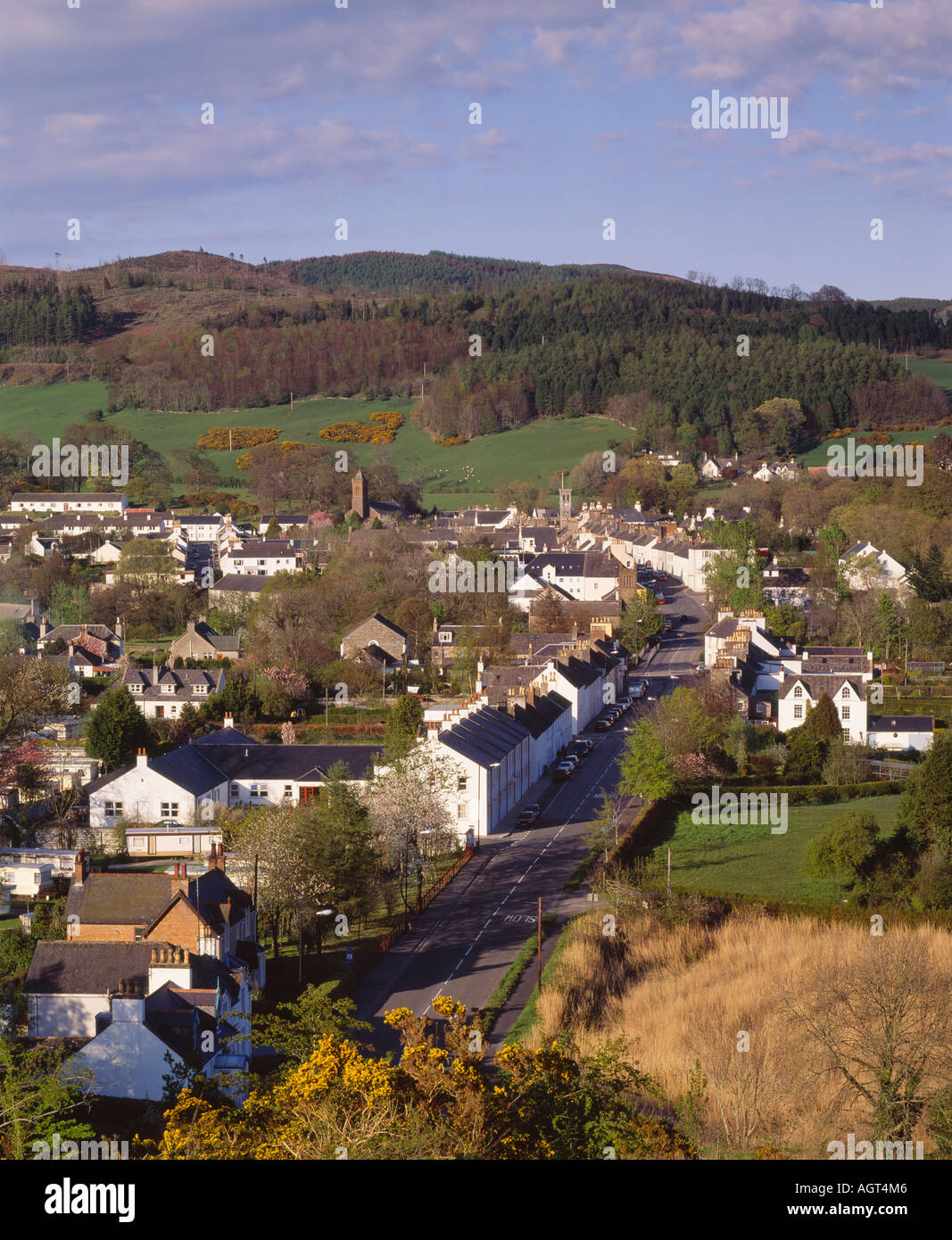 Gatehouse of Fleet, Dumfries and Galloway, Scotland. Viewed from