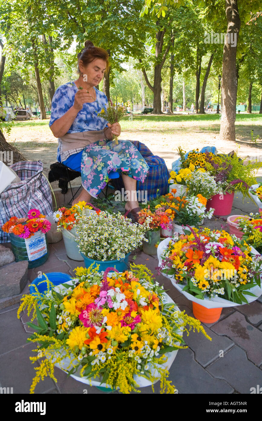 Ukraine Woman Flowers High Resolution Stock Photography and Images Alamy