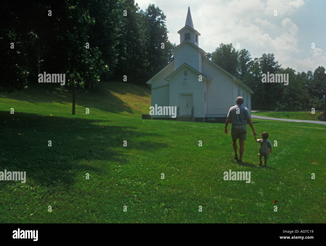 Rural Church in Virginia Stock Photo Alamy