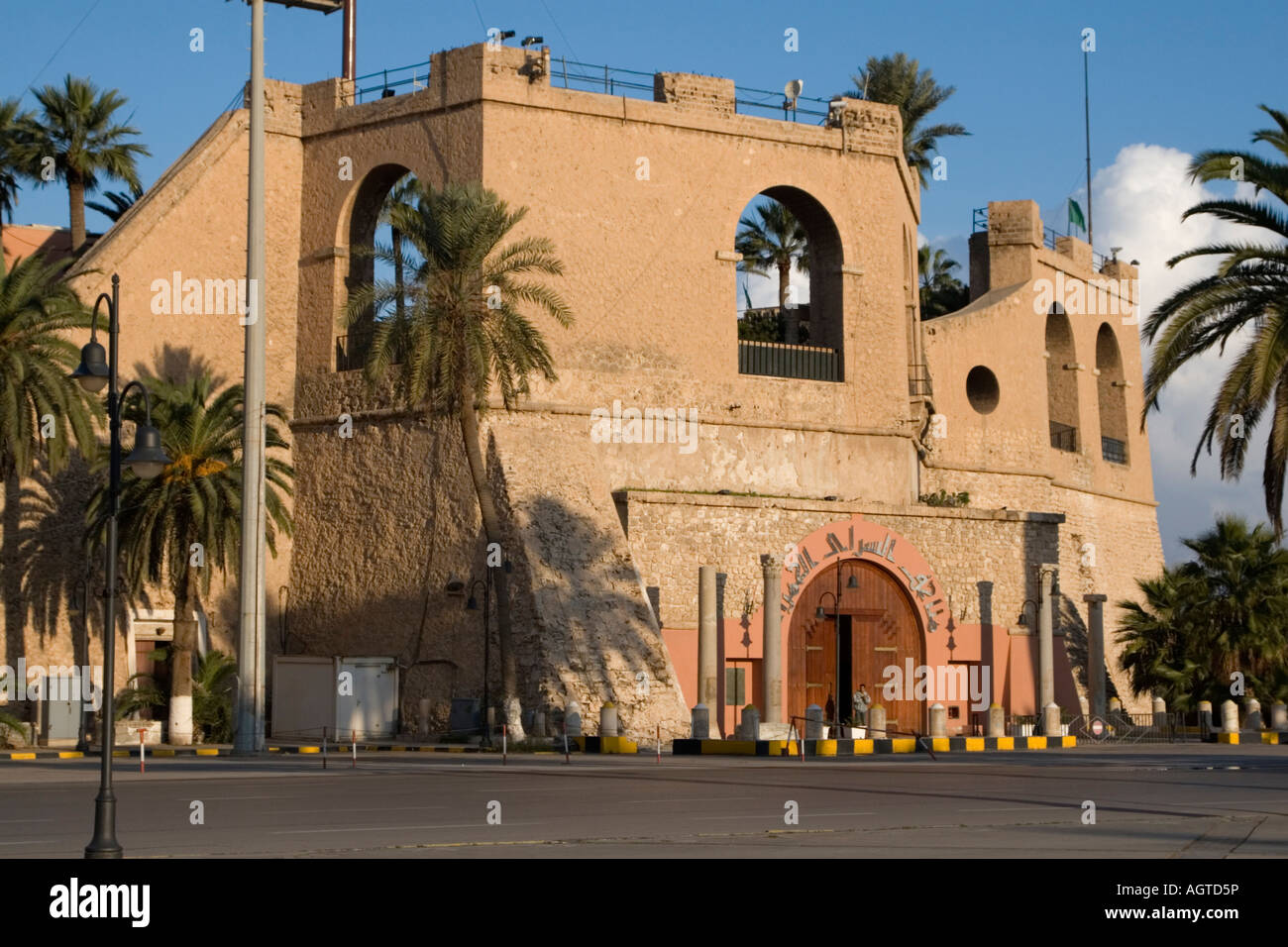 Tripoli, Libya. National Museum Entrance, Serraya alHamra Turkish Fort