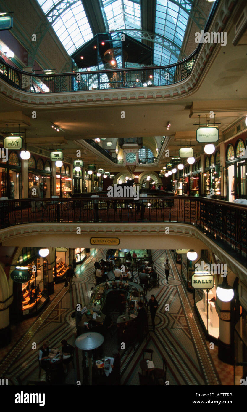 Shopping Centre / Queen Victoria Building / Sydney Stock Photo Alamy