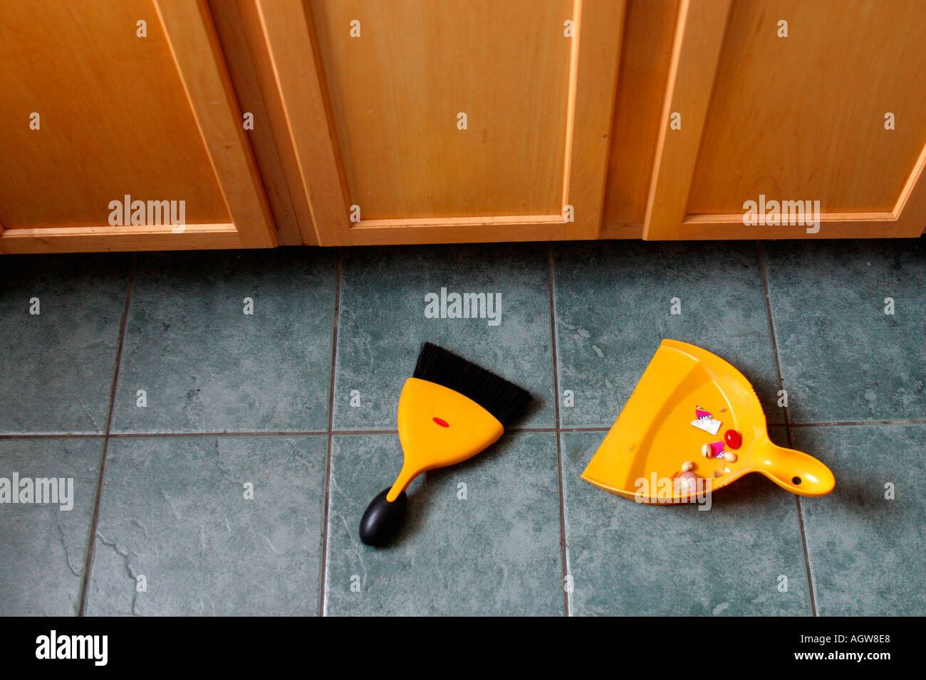 Dust pan and Brush Stock Photo Alamy