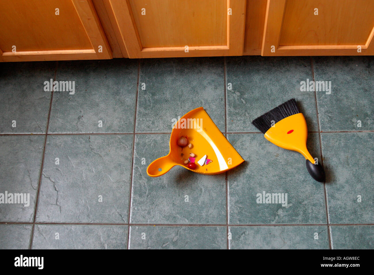 Dust pan and Brush Stock Photo Alamy