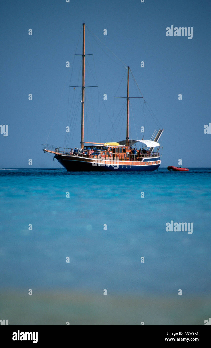 Sailing boat Stock Photo