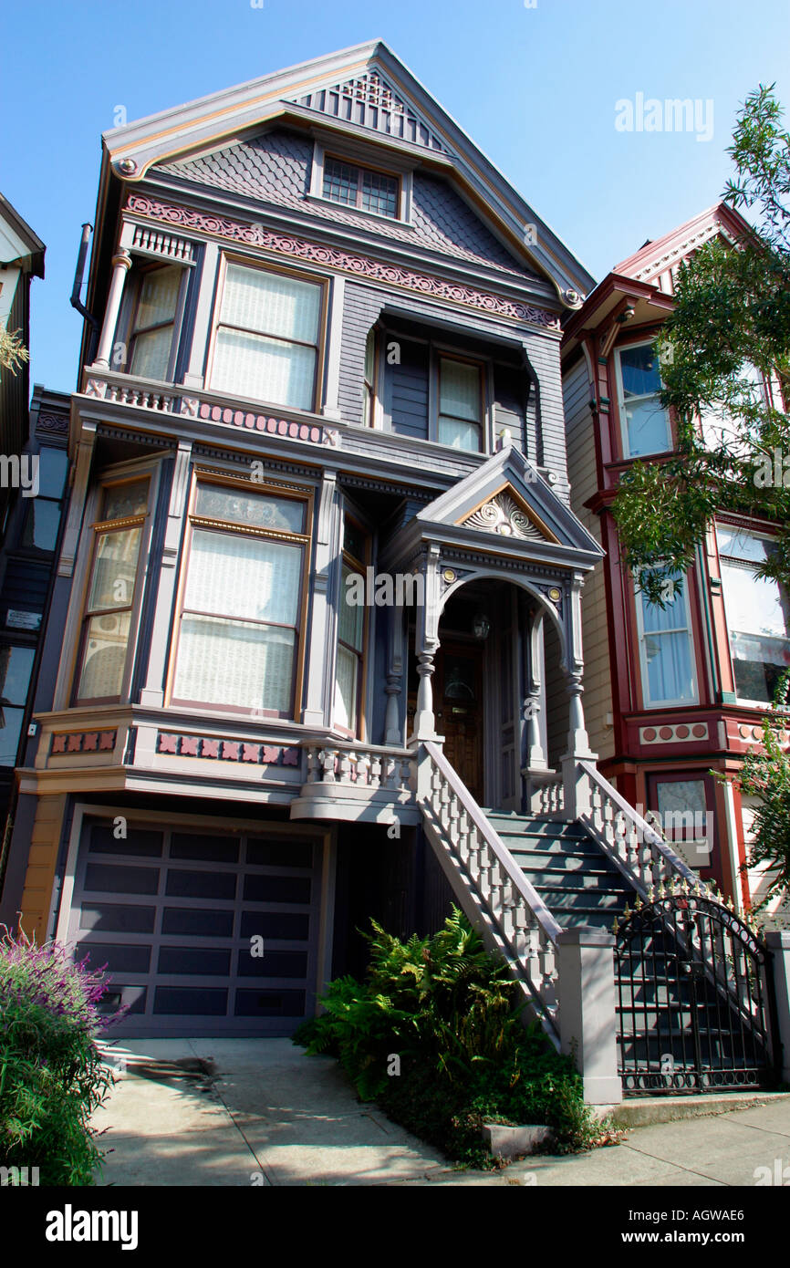 710 Ashbury Street Former Home of Grateful Dead Stock Photo