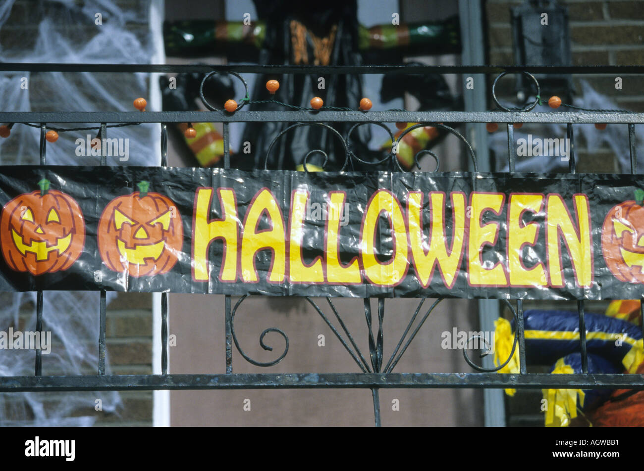 Halloween decorations Stock Photo Alamy
