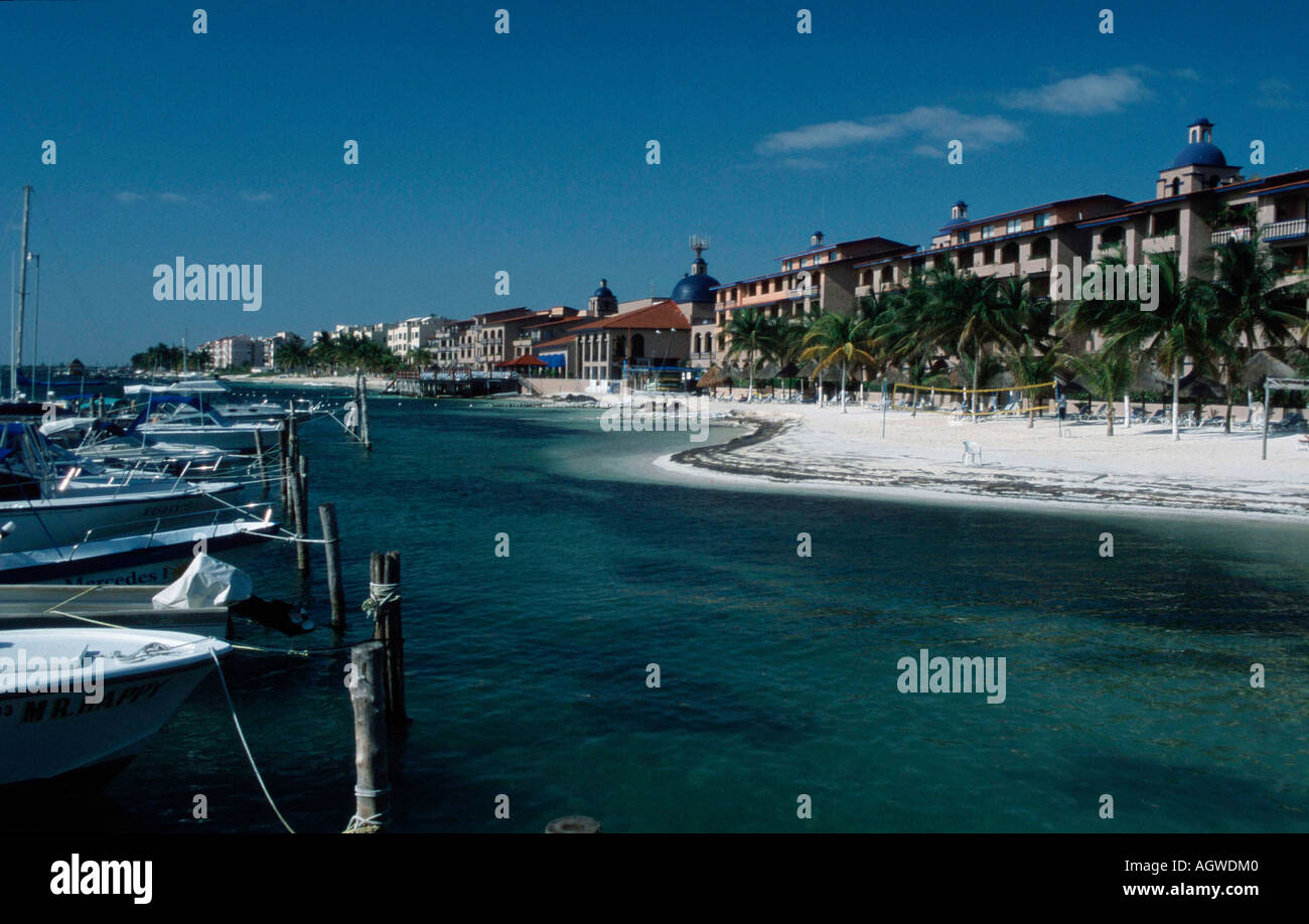 Harbour / Cancun Stock Photo