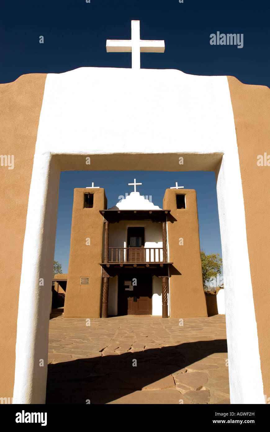 San Geronimo Chapel, Taos Pueblo, Taos, New Mexico USA Stock Photo Alamy