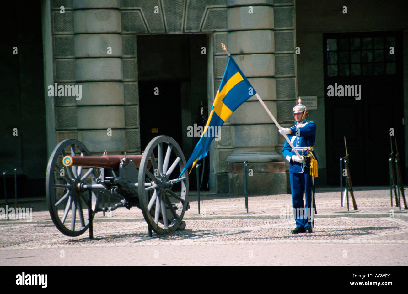 Changing of the guard / Schweden Stock Photo